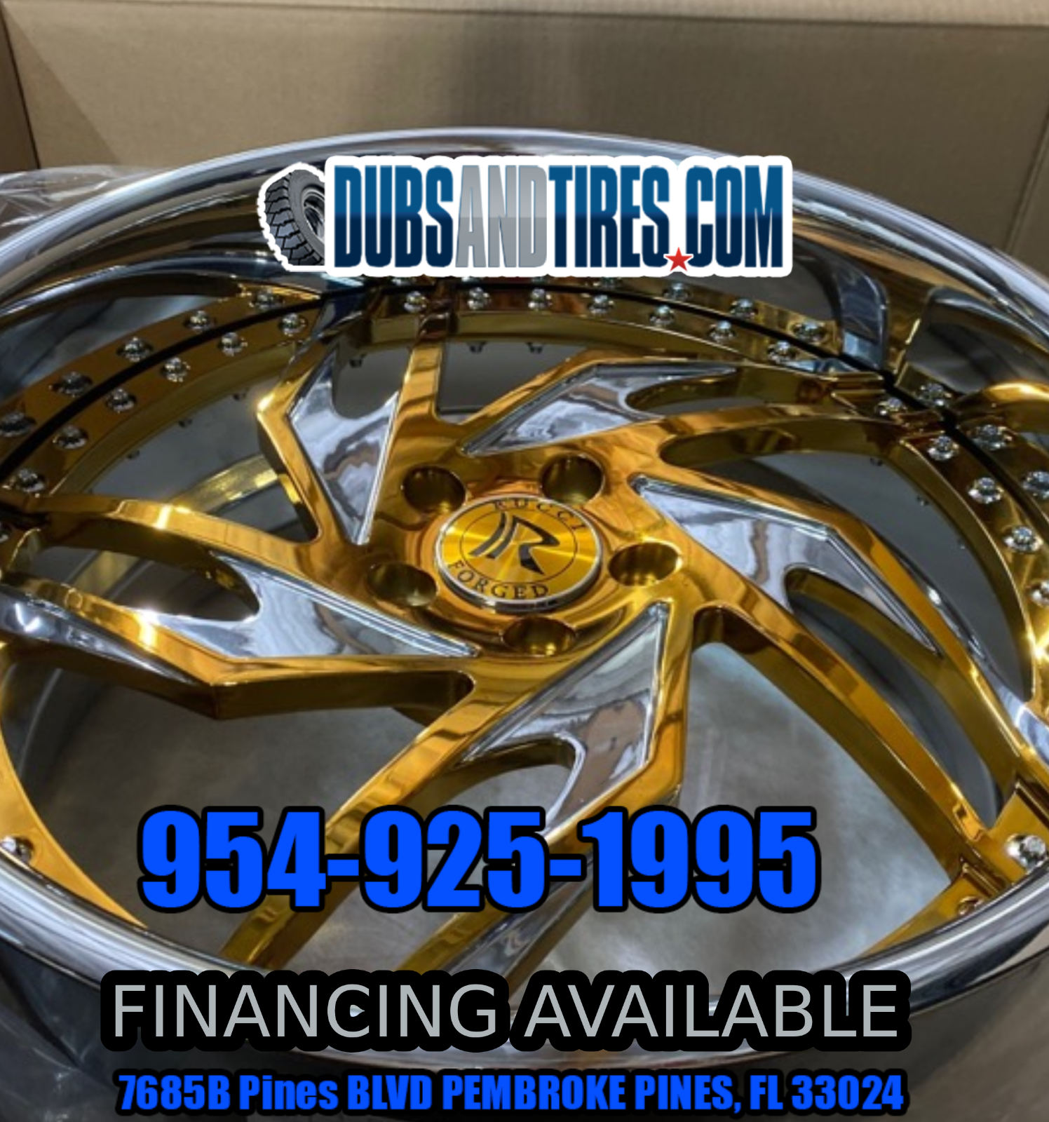 24 Inch Rucci BREITLING Rims Impala Gold Wheels BP:5x120.7 Customizable ...