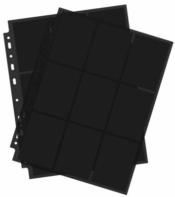 Ultimate Guard 18-Pocket Pages 9er Side-Loading Karten Hüllen Magic Pokemon YGO