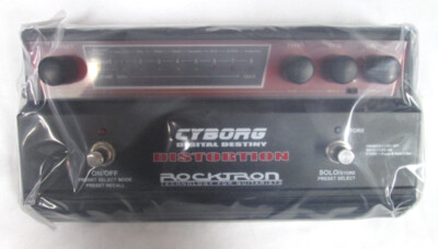 Brand New Rocktron CYBORG Digital Destiny Distortion Guitar Effect