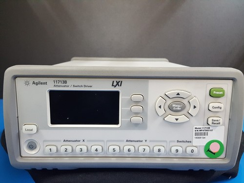 Agilent 11713B: Attenuator / Switch Driver, with GPIB port W/opt. LXI (2107) - Picture 3 of 9