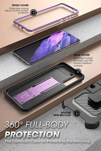 Per Samsung Galaxy S21, SUPCASE UBPro con custodia resistente cavalletto - Foto 21 di 33
