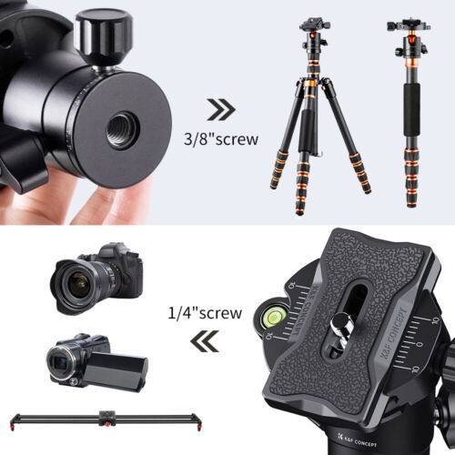K&F CONCEPT BH-28L Ballhead Tripod Mount 28mm Large Ball Head D9G1 - Picture 5 of 9