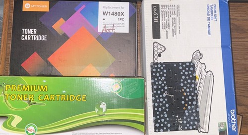 Lot Of Toner Cartridges And 1 Drum Unit | eBay