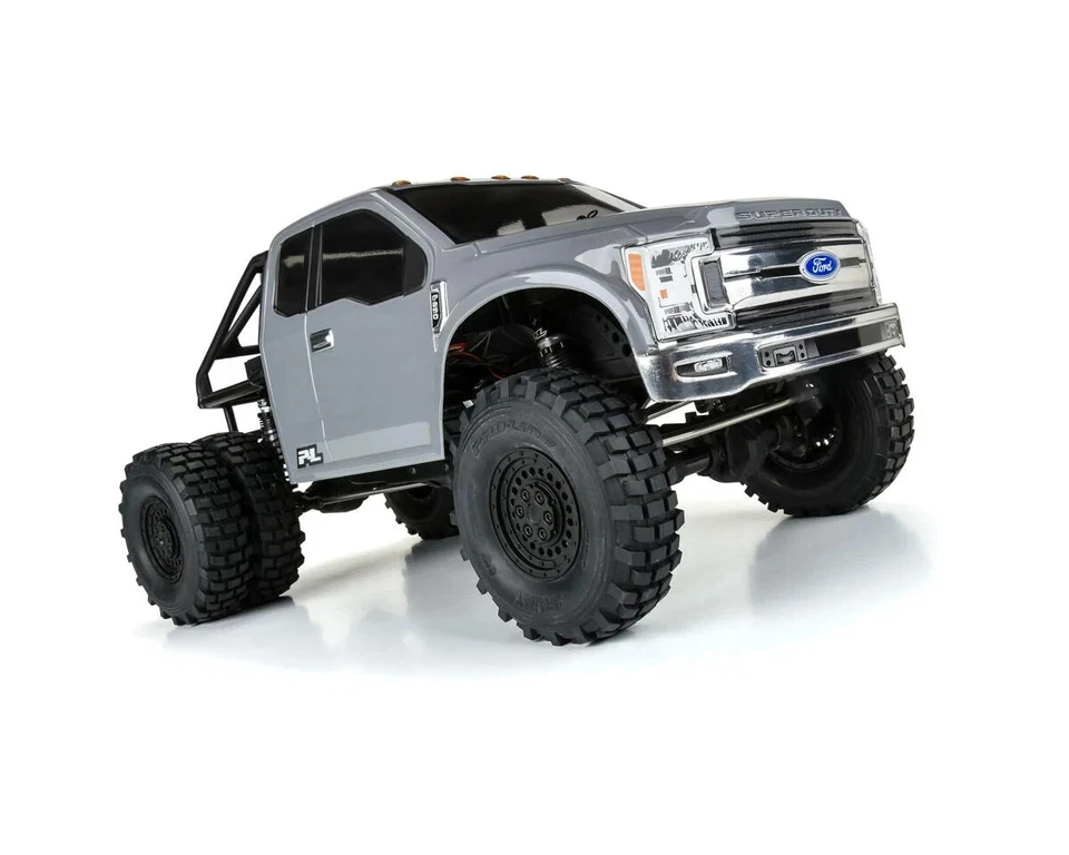 Pro-Line 2017 Ford F-250 Super Duty 1/10 Rock Crawler Body Clear 313mm Cab Only - Image 4 of 4