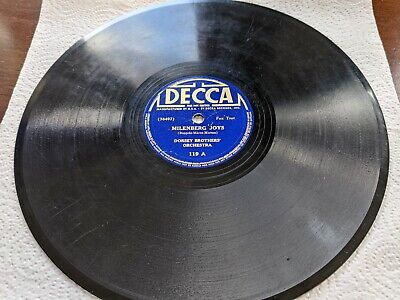 米78RPM/SP Dorsey Brothers Orchestra Milenberg Joys / St Louis Blues 119 DECCA /00500 s-l400.jpg