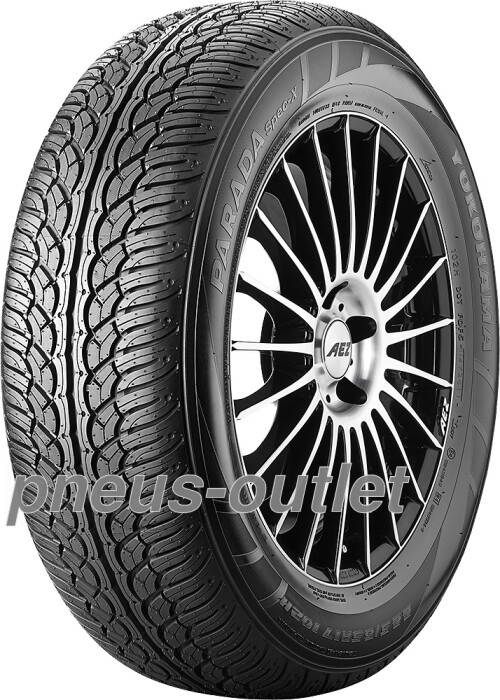 Pneu Yokohama PARADA Spec-X 245/45 R20 idéal pour les longs trajets de vacances en famille