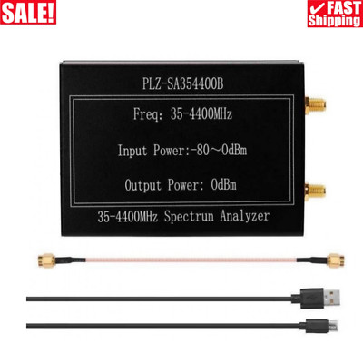 ADF4350 35-4400MHz Spectrum Analyzer Scalar Network Analyzer +Tracking Source TG