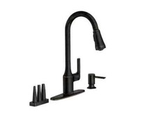 MOEN Milton Single-Handle Pull-Down Kitchen Faucet w/ Reflex Power Clean