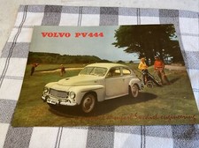 1957 Volvo Pv444 Pv 444 Sedan Vintage Original 1-page Sales Brochure Sheet