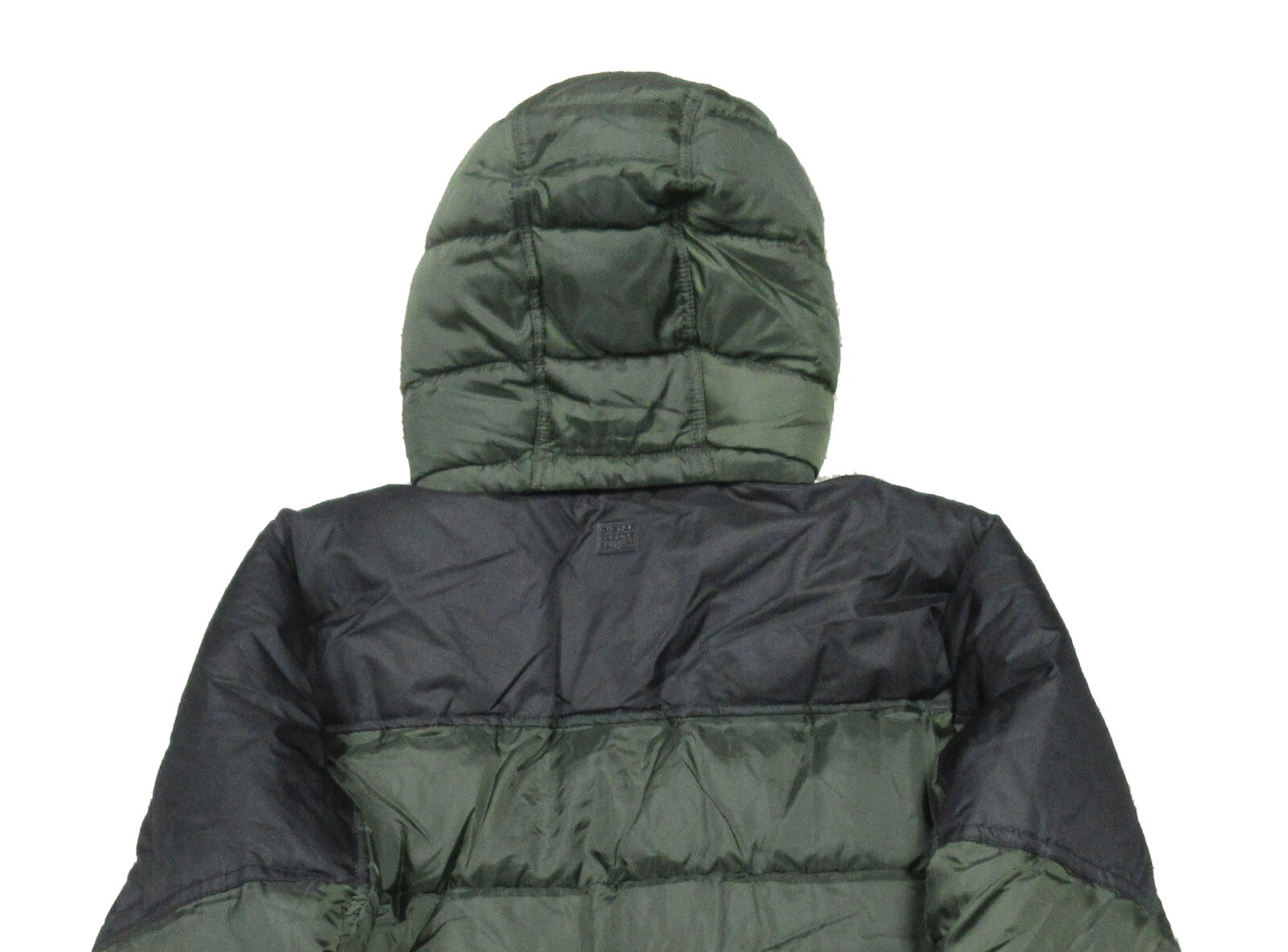 G-Star RAW Men's Asfalt Green Whistler Quilted Myrow Puffer Hooded Jacket image 7