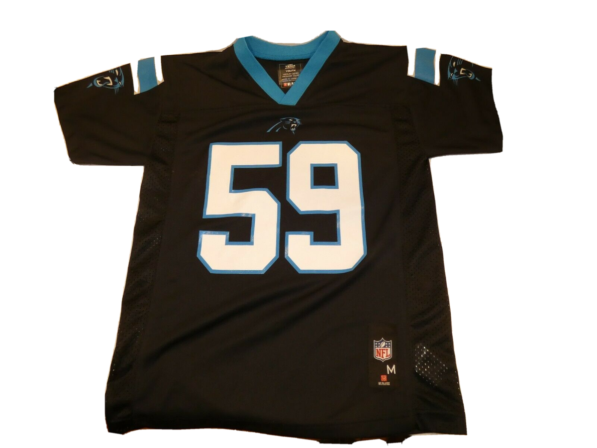 NFL Team Apparel Carolina Panthers Youth Jersey, #59 Kuechly, M | eBay