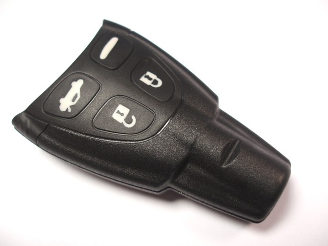Coque De Remplacement 4 Boutons Pour Clé Saab 93 95 9-3 9-5 - Neuf En Emballage