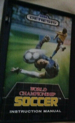 World Championship Soccer for the Sega Genesis - 1989 