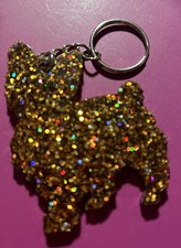 West Highland Terrier Westie Keychain *Sparkles!*