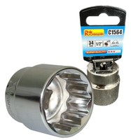 "Vielzahn SteckschlüSsel Einsatz 12-Kant Stecknuss Nuss 34Mm 1/2\""