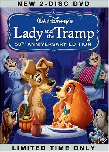 Lady and the Tramp Animation Walt Disney Studios DVDs & Blu-rays