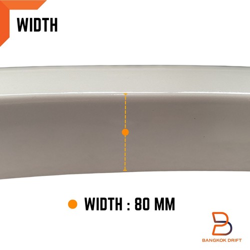 4" WHITE FENDER FLARE ARCH FIT TOYOTA HILUX UTE 97-05 TIGER LN165 LN175 DUAL CAB - Picture 8 of 10