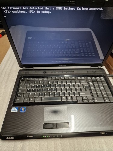 Toshiba Satellite L350-264 Grey Intel Pentium Dual Core T4300 @2.1GHz 17"... - Picture 5 of 17