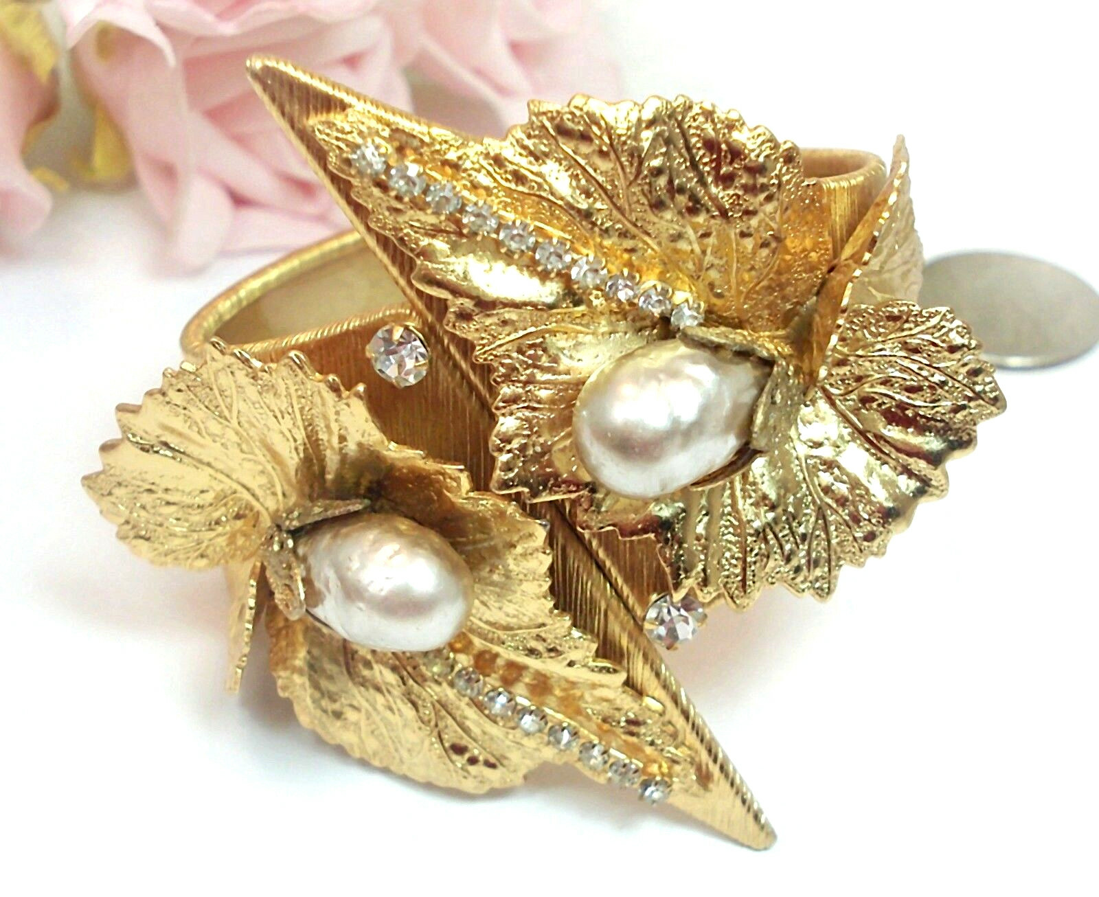 Vintage Costume Jewelry VENDOME Designer Signed Bracelet Cuff eBay