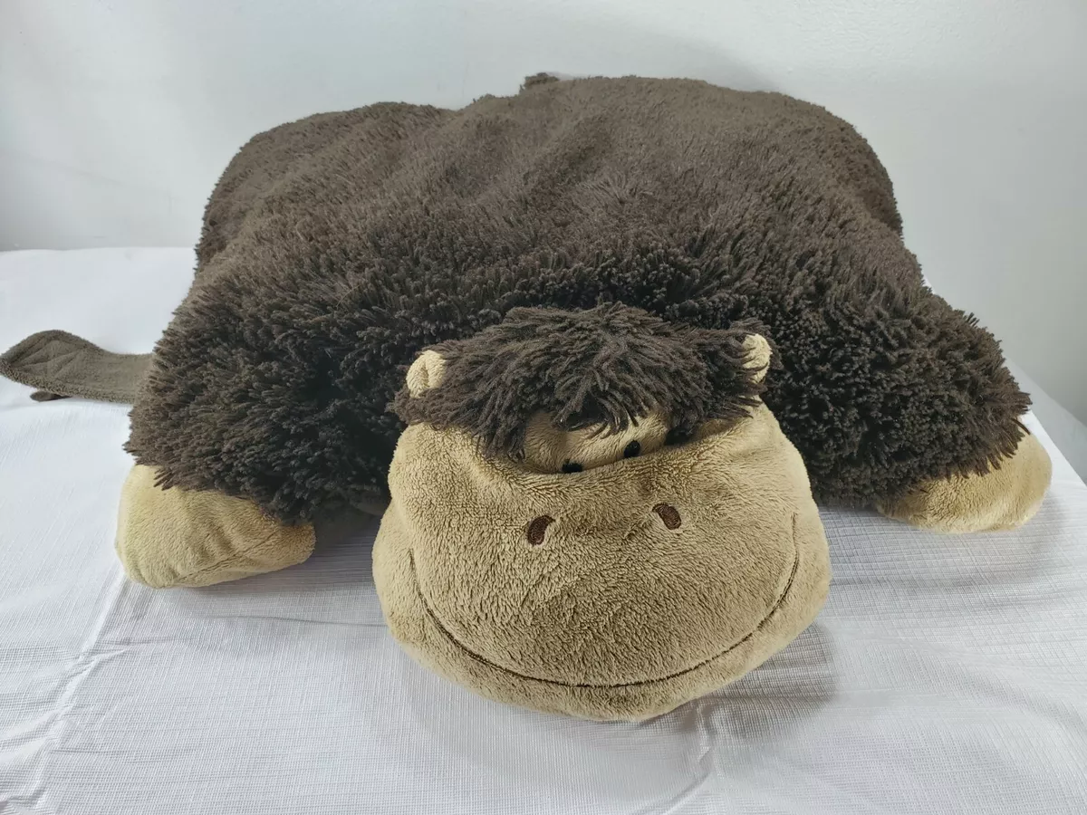 My Pillow Pets 18 Large Brown Monkey Gorilla Plush Stuffed Animal Toy