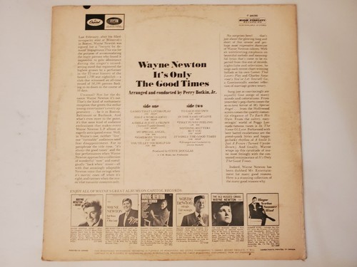 Wayne Newton - It's Only the Good Times (Vinyl Record LP) - Picture 2 of 2