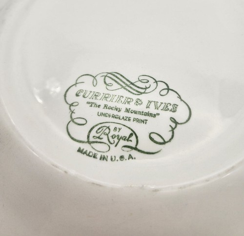 Royal Currier and Ives Blue - Platos, cuencos, tazas, utensilios para servir - Stock abierto - Imagen 66 de 154