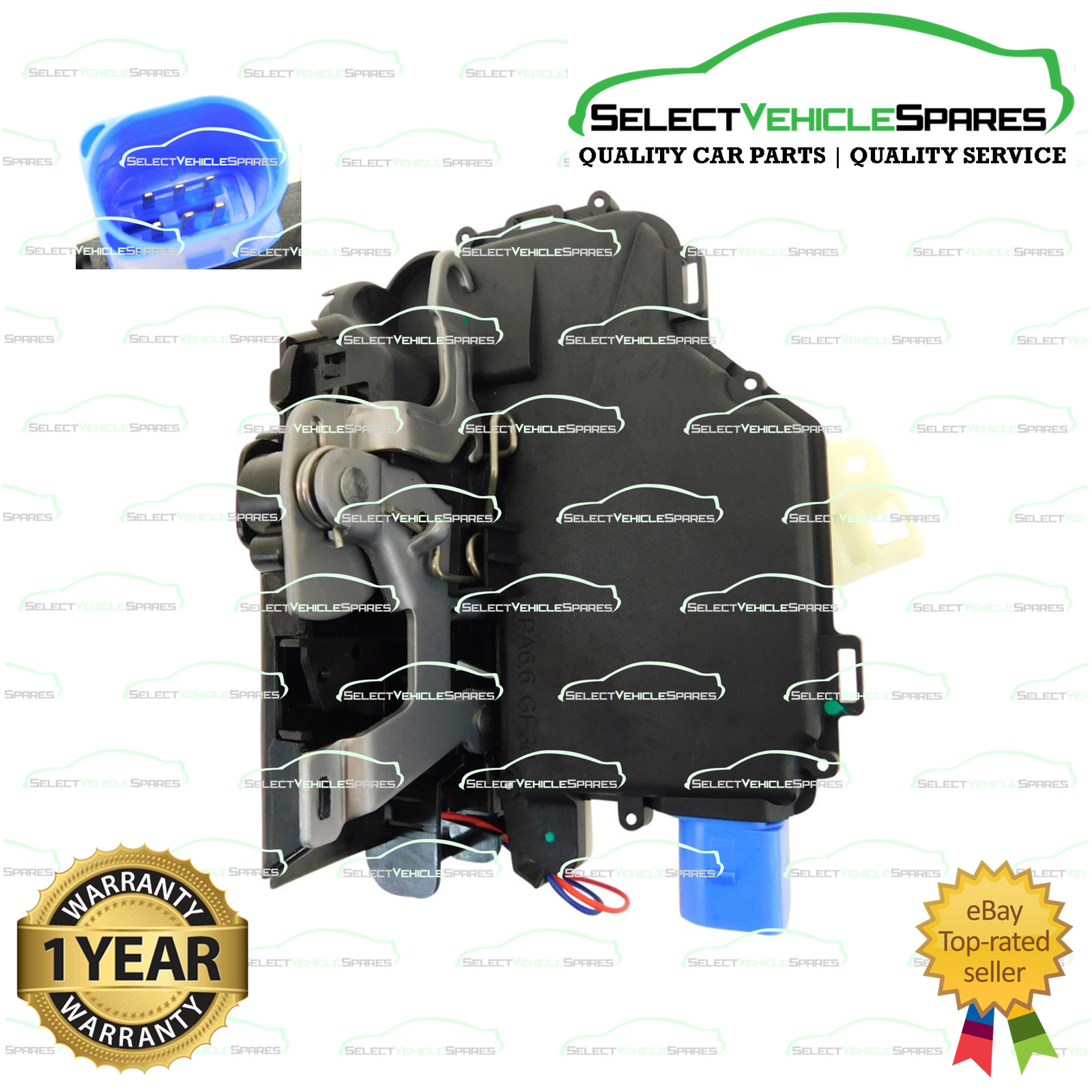 NEW POLO MK4 / IBIZA MK3 / FABIA MK1 REAR DRIVERS DOOR LOCK CATCH 3B4839016AG