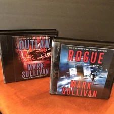 Lot: Mark Sullivan Audio Book CD Set Rogue Outlaw Robin Monarch Series 1 2