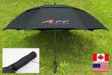 A99Golf Double Cannopy Golf Umbrella Fiber Glass Frame 58"