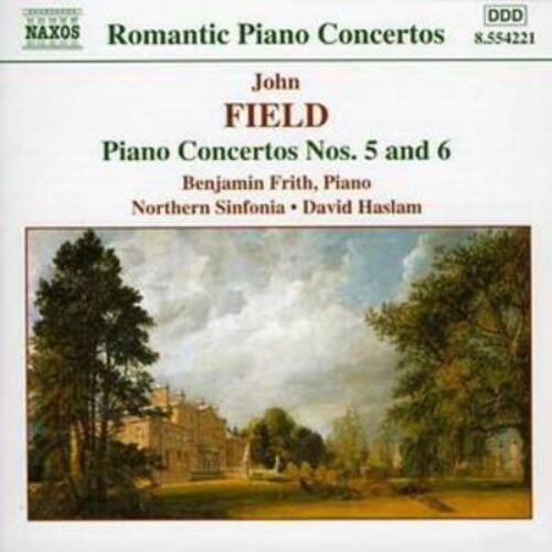 John Field Piano Concertos 5 & 6 CD with Frith Northern Sinf Haslam