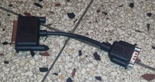 Apple Macintosh PC Cable Adapter DB9 Male DB25 Female Black 922-0675 590-0974