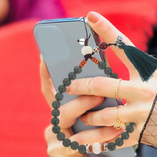 Phone Keychain Accessory Beaded Mobile Phone Lanyard Phone Straps - 第 11/12 張圖片