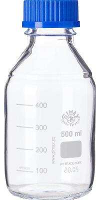 500ML BOROSILIKATGLAS LABOR REAGENZFLASCHE SIMAX/VWR (DURAN PYREX