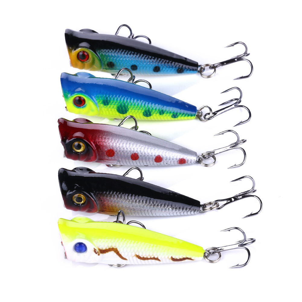 Leurres de pêche Wobblers Leurres durs Popper Topwater