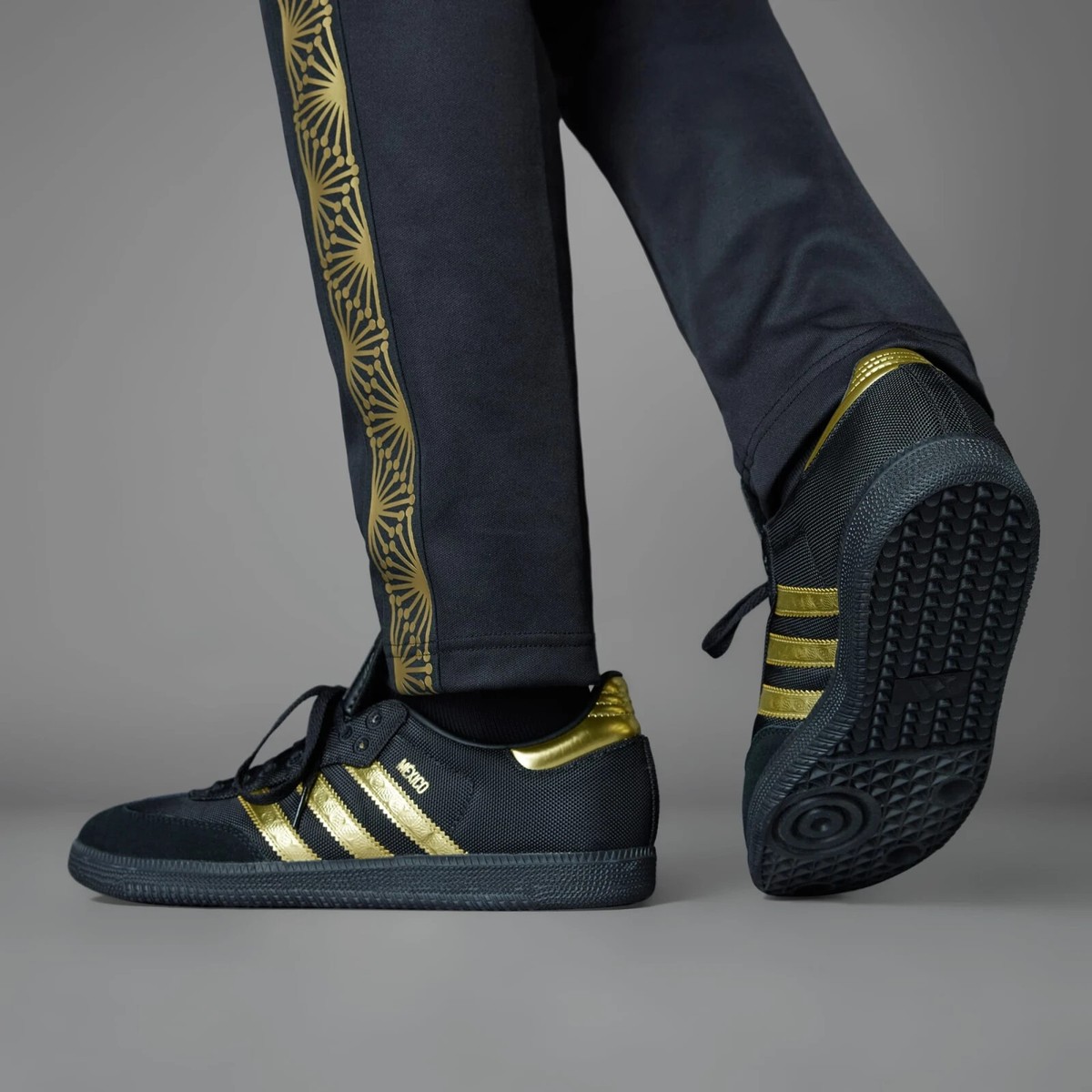 adidas Originals Samba Mexico IN JH5656 Core Black / Gold