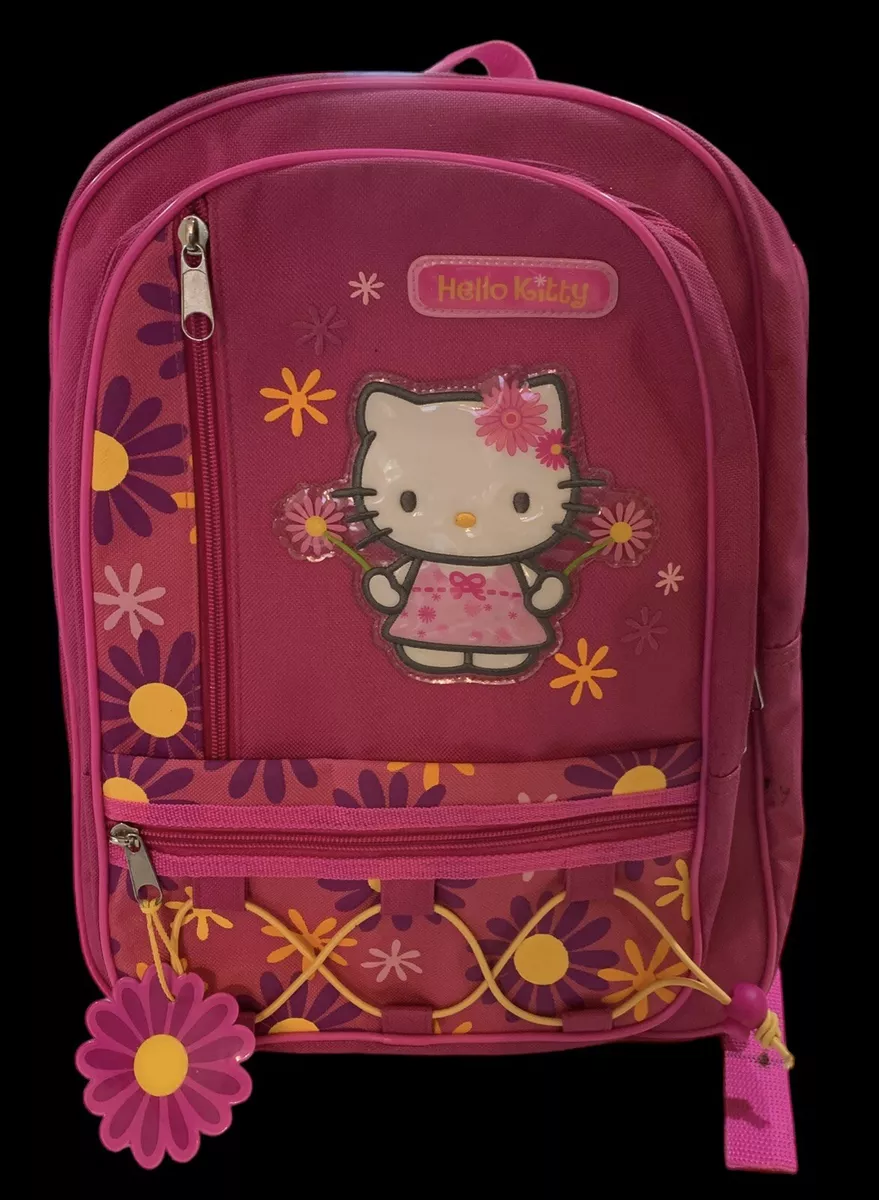 VINTAGE HELLO KITTY BACKPACK SANRIO PINK NEW WITH TAGS 17