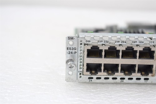 Cisco SM-ES3G-24-P 24-Port Gigabit PoE+ L2/L3 Enhanced Ethernet Switch Module - Picture 4 of 4