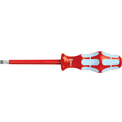 Wera 05022730001 Kraftform Stainless VDE 3160i Slotted Screwdriver 3.5 x 100mm