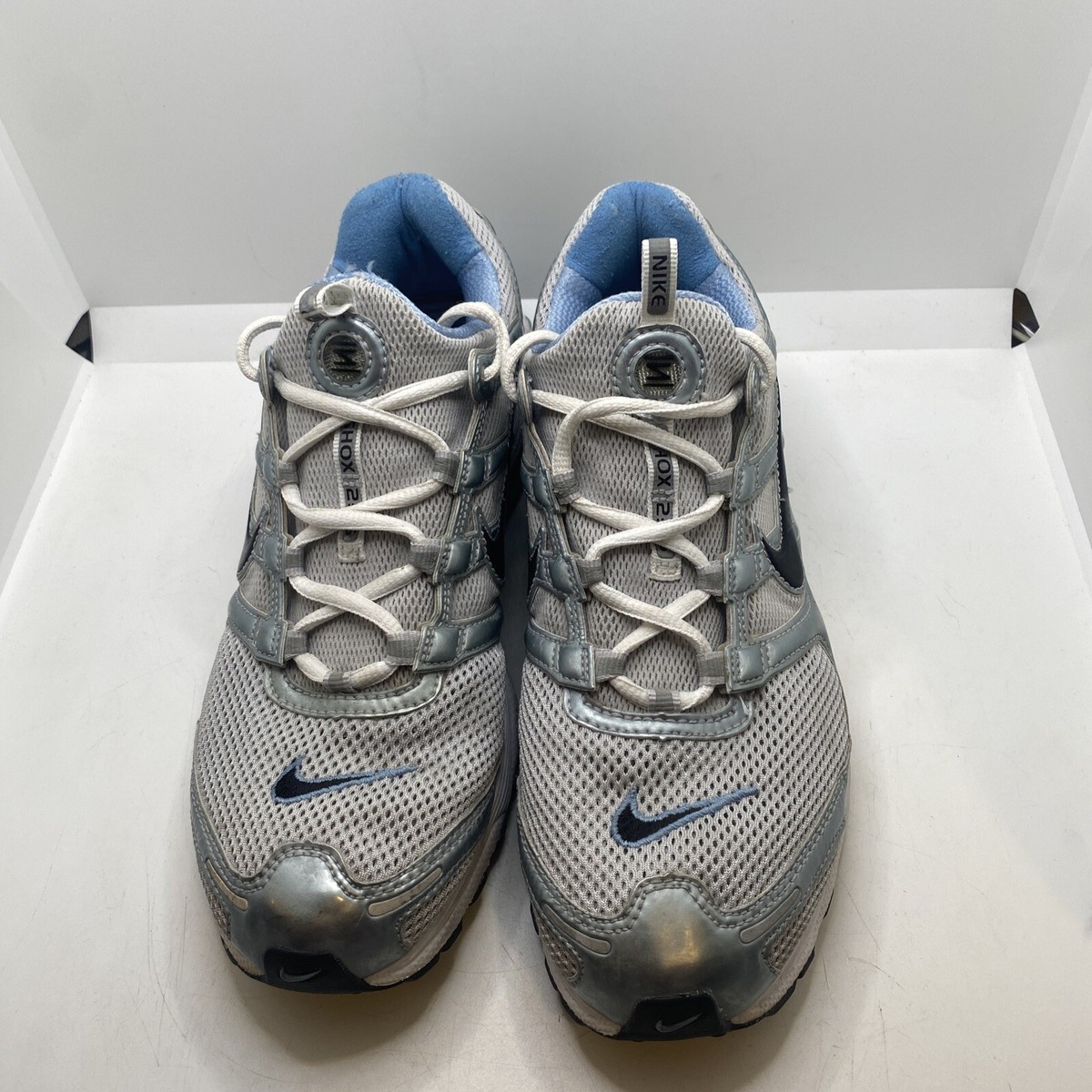Vintag Nike Shox 2:45 Running Shoes Womens Size 9 309488-741 Gray