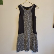Guess Black and Gray Sleeveless Dress Size 6