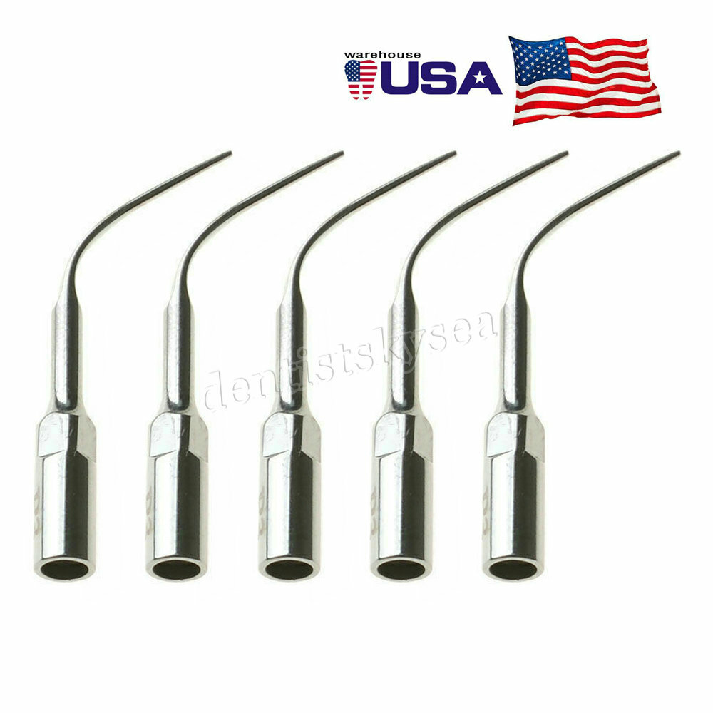 10Pcs Dentist Ultrasonic Scaler Tips Scaling Perio Clean P3 For EMS