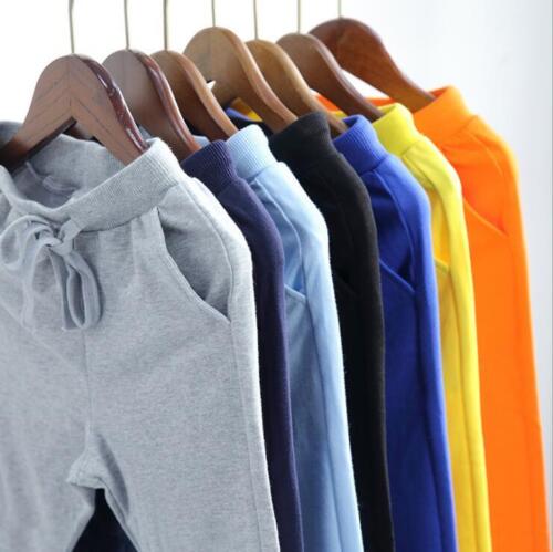 New Kids Boys Jogging Pants Children Track Sports Casual Elastic Waist Trousers - Picture 2 of 16