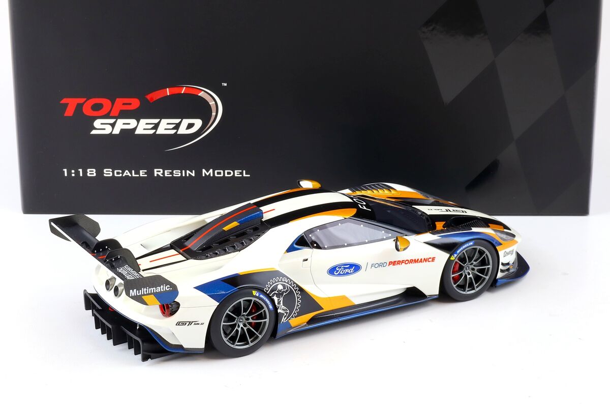 1:18 Top Speed Ford GT MK II 2019 Pebble Beach Concours D 1:18 Top Speed Ford GT MK II 2019 Pebble Beach Concours D
