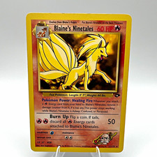 WotC Blaine's Ninetales 21/132 Gym Challenge Rare Unlimited English 60 HP on eBay
