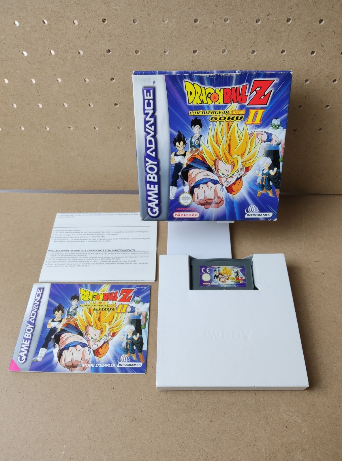 Dragon Ball Z L'héritage De Goku 2 Game Boy Advance Jeu Jeux Nintendo Gba