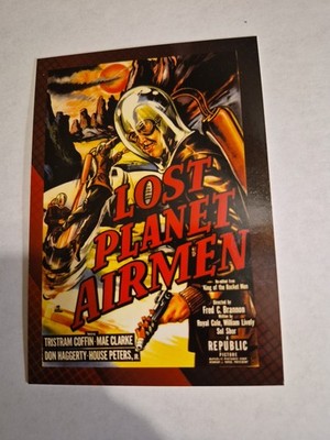 LOST PLANET AIRMEN 2007 BREYGENT 1951 POSTER OVERSIZE CARD 31/2 x 5 #9