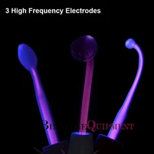 High Frequency Electrode Replacement Electrode Glass Wand For Anti Aging Ance