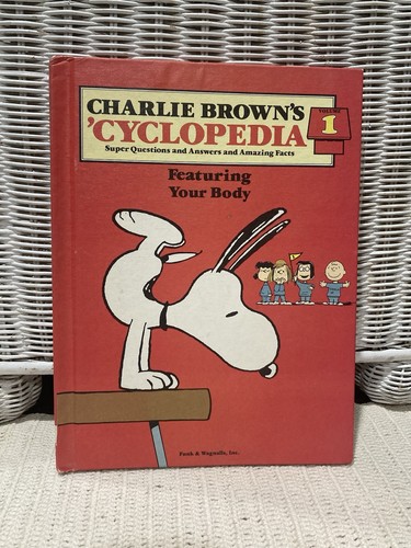 Vintage Charlie Brown’s Encyclopedia Featuring Your Body Vol. 1 1980 ‘Cyclopedia