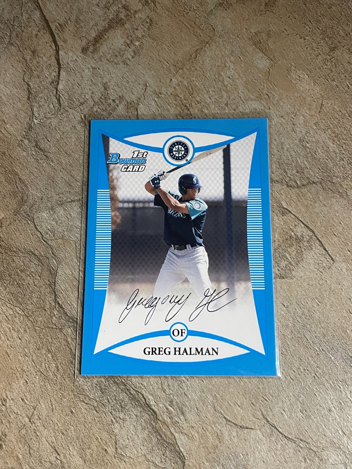 2008 Bowman Greg Halman Rookie #105/500