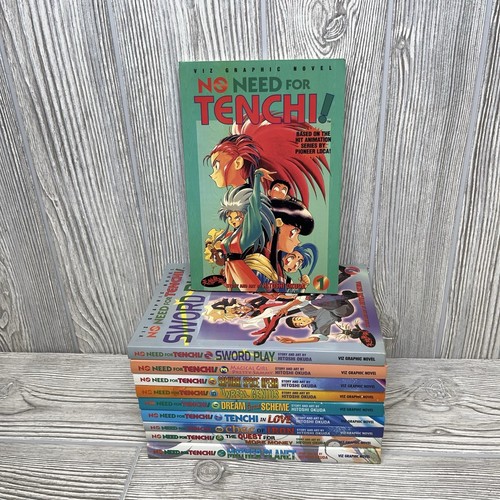 No Need for Tenchi! Vol 1-10 English Manga Viz Graphic Novels Hitoshi Okuda